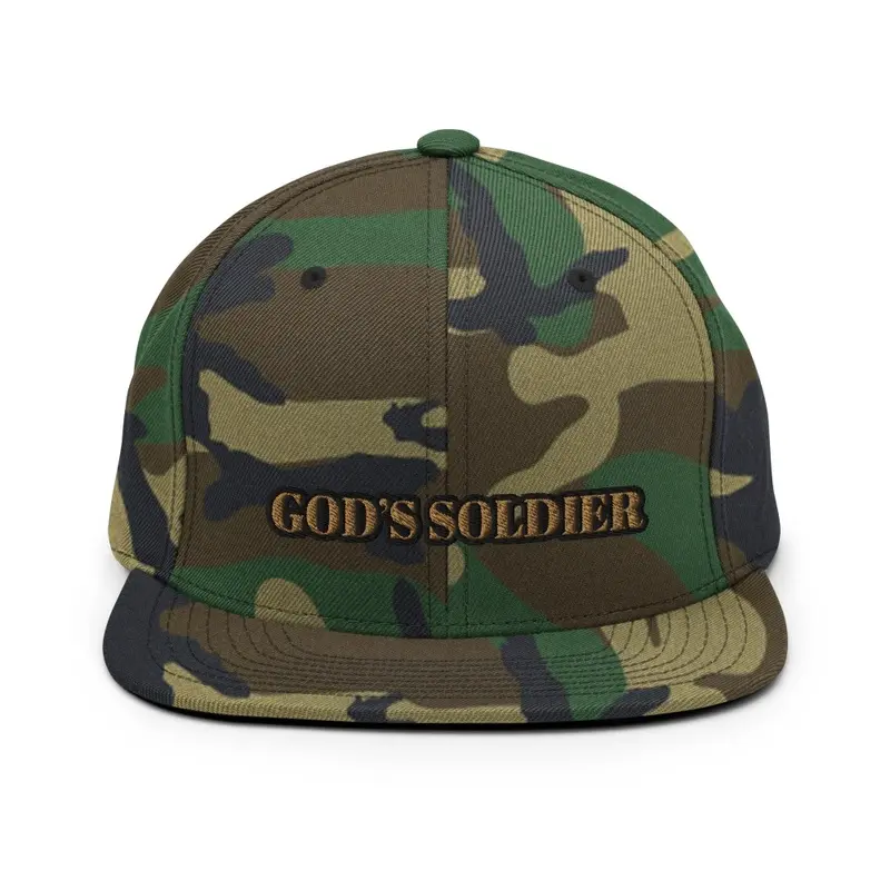 God’s Soldier hat(camo)